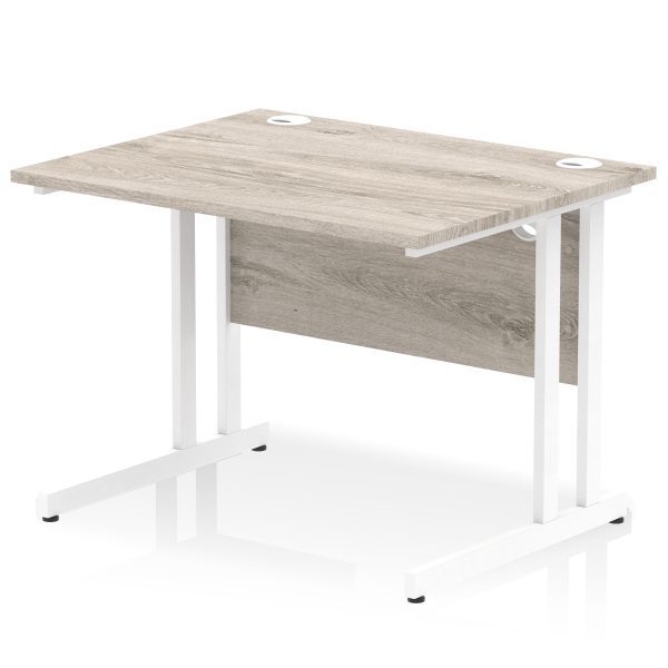 Pulse 1000mm Straight Desk Cantilever Leg - Image 4