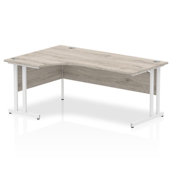 Pulse 1800mm Left Crescent Desk Cantilever Leg - Image 4