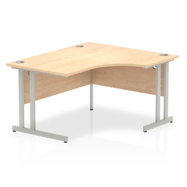 Pulse 1400mm Right Crescent Desk Cantilever Leg - Image 5