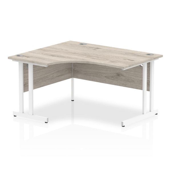 Pulse 1400mm Left Crescent Desk Cantilever Leg - Image 4