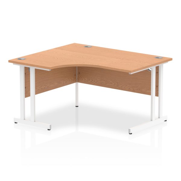 Pulse 1400mm Left Crescent Desk Cantilever Leg - Image 8