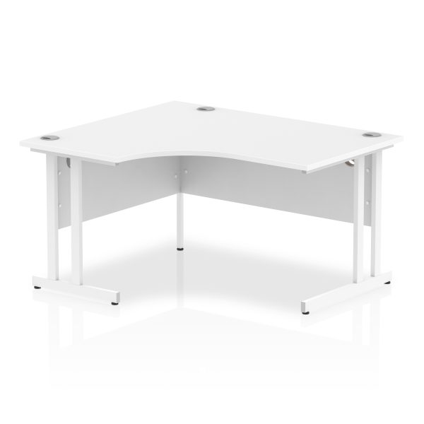 Pulse 1400mm Left Crescent Desk Cantilever Leg - Image 12