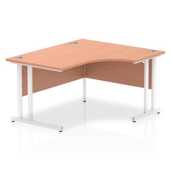 Pulse 1400mm Right Crescent Desk Cantilever Leg - Image 2