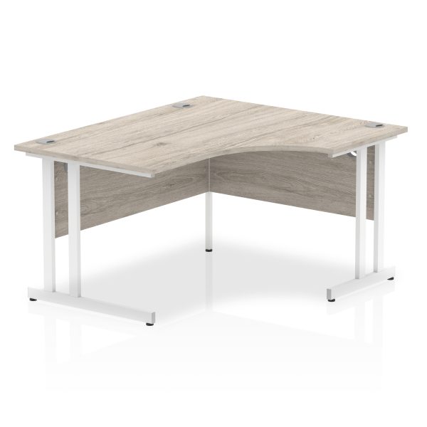 Pulse 1400mm Right Crescent Desk Cantilever Leg - Image 4