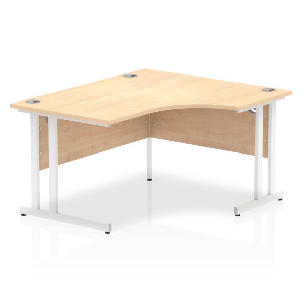 Pulse 1400mm Right Crescent Desk Cantilever Leg - Image 6