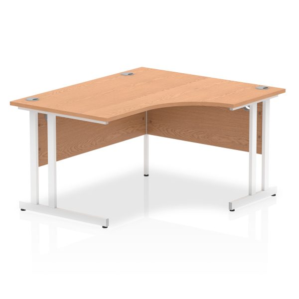 Pulse 1400mm Right Crescent Desk Cantilever Leg - Image 8