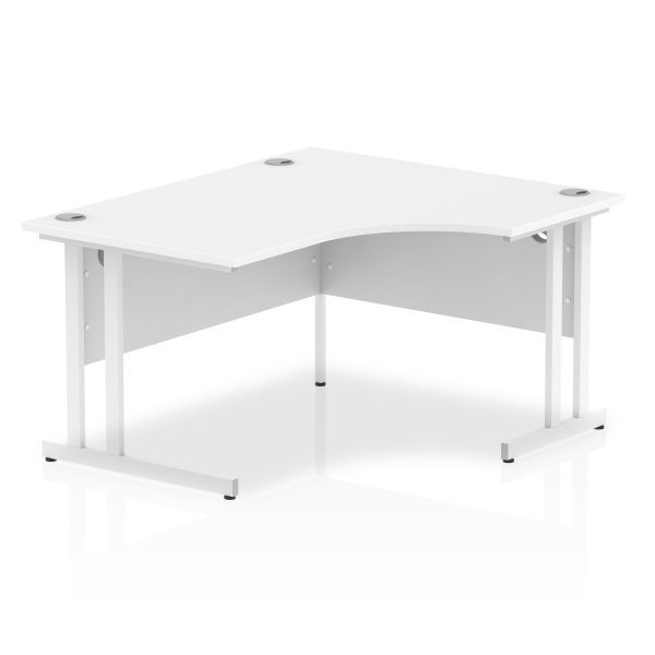 Pulse 1400mm Right Crescent Desk Cantilever Leg - Image 12