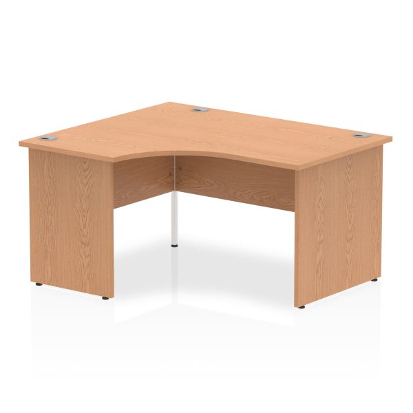 Pulse 1400mm Left Crescent Desk Panel End Leg - Image 7