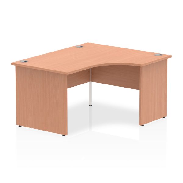 Pulse 1400mm Right Crescent Desk Panel End Leg