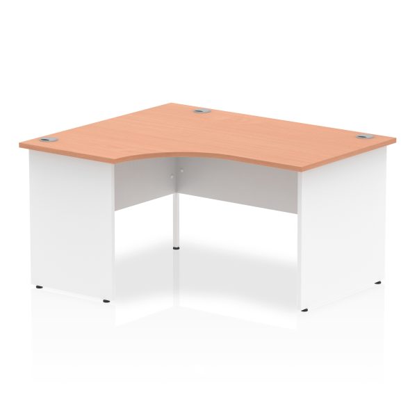 Pulse 1400mm Left Crescent Desk Panel End Leg - Image 2