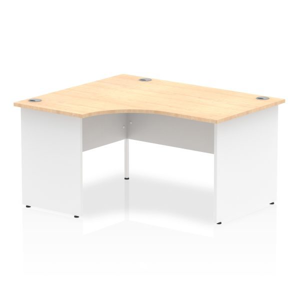 Pulse 1400mm Left Crescent Desk Panel End Leg - Image 6
