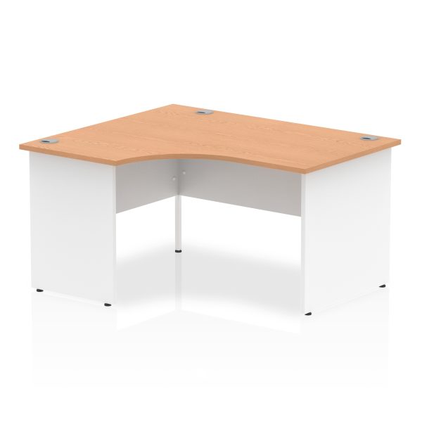 Pulse 1400mm Left Crescent Desk Panel End Leg - Image 8