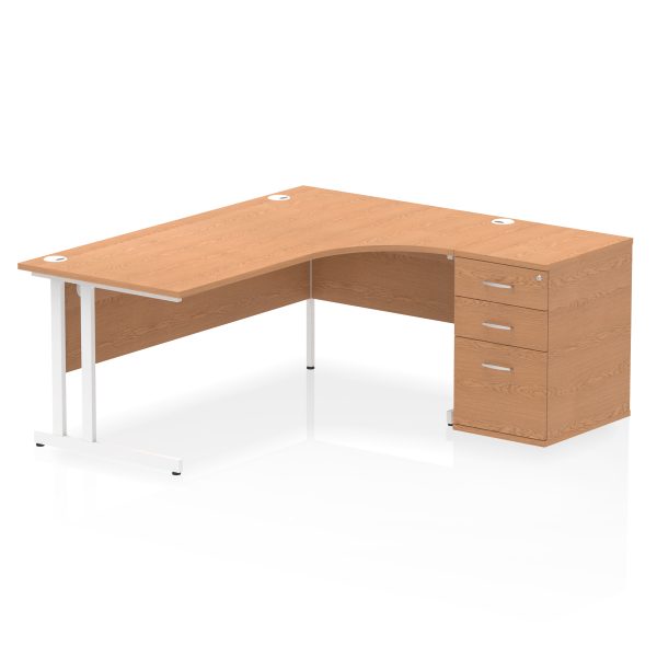 Pulse 1800mm Cantilever Right Crescent Desk Workstation - Image 21