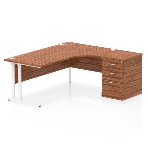 Pulse 1800mm Cantilever Right Crescent Desk Workstation - Image 27