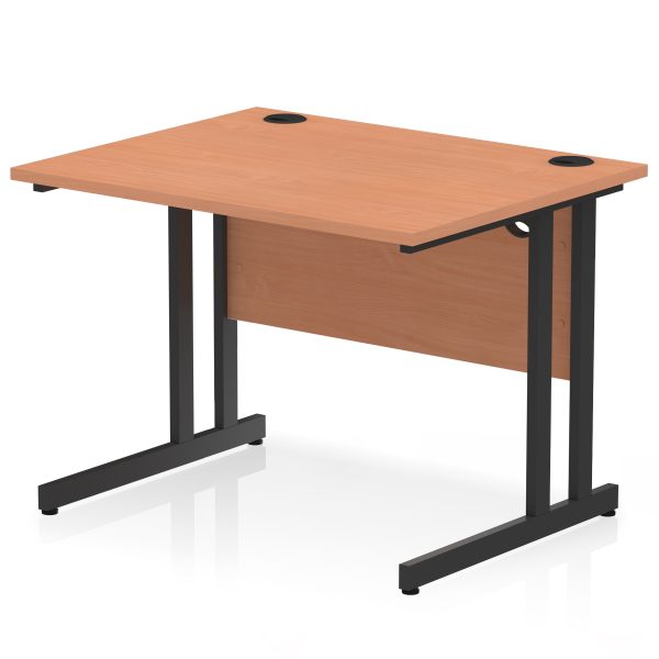 Pulse 1000mm Straight Desk Cantilever Leg - Image 2