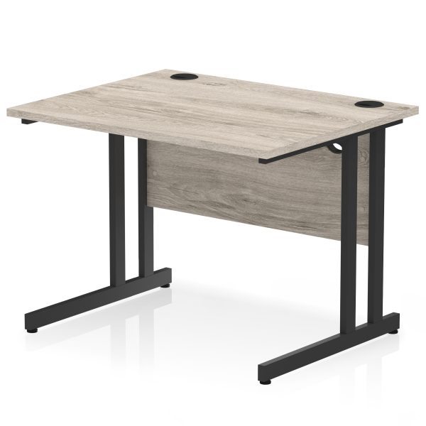 Pulse 1000mm Straight Desk Cantilever Leg - Image 6