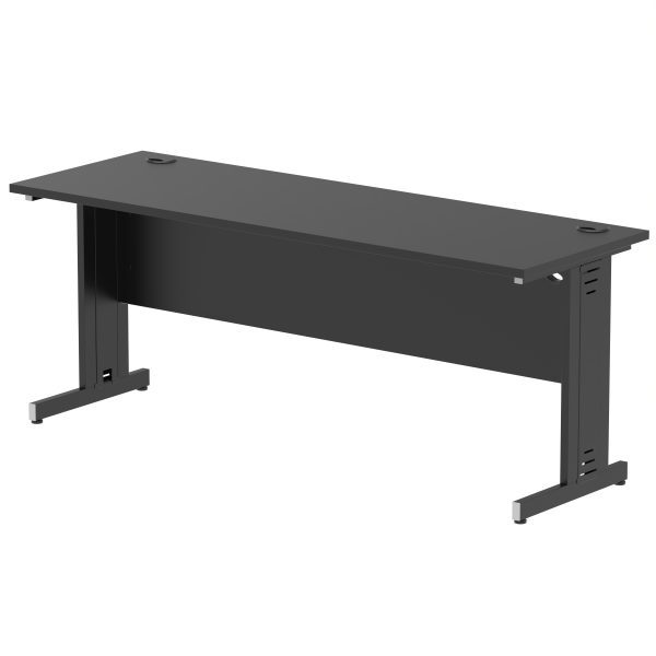 Pulse 1800mm Slimline Desk Cable Managed Leg - Image 15