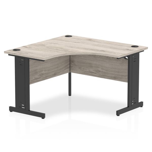 Pulse 1200mm Cable Managed Leg Corner Desk - Image 4