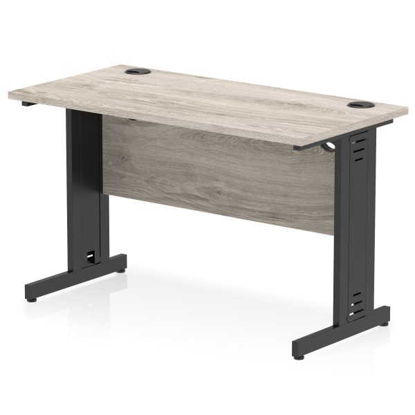 Pulse 1200mm Slimline Desk Cable Managed Leg - Image 17