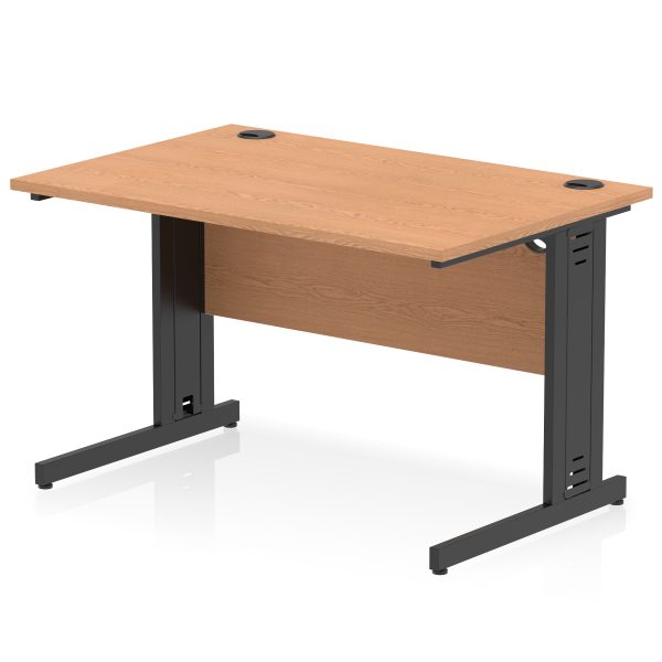 Pulse 1200mm Straight Desk Cable Managed Leg - Image 19