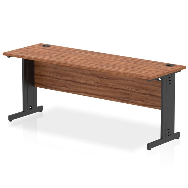 Pulse 1800mm Slimline Desk Cable Managed Leg - Image 20
