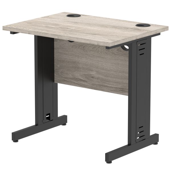 Pulse 800mm Slimline Desk Cable Managed Leg - Image 17
