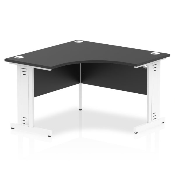 Pulse 1200mm Cable Managed Leg Corner Desk - Image 21