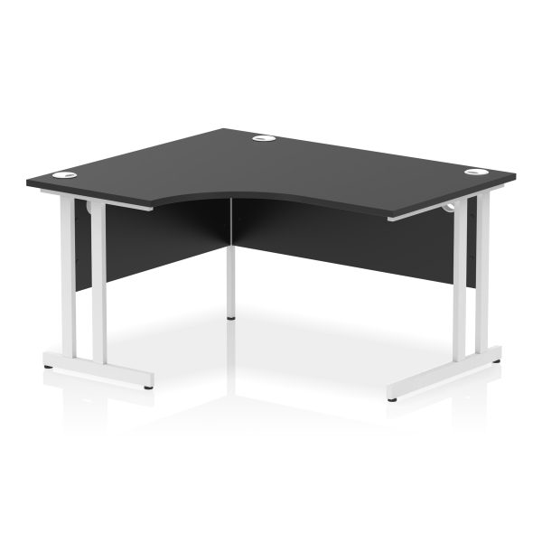 Pulse 1400mm Left Crescent Desk Cantilever Leg - Image 21