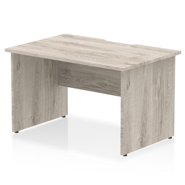 Pulse Scalloped Edge 1200mm Straight Desk Panel End Leg - Image 3