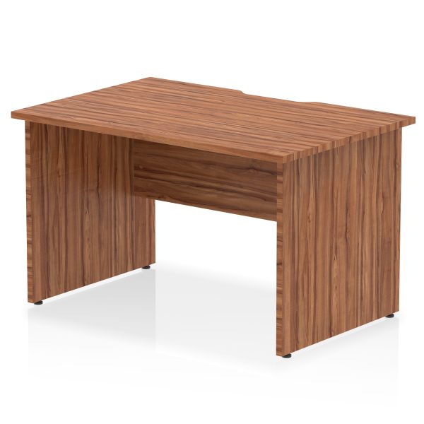 Pulse Scalloped Edge 1200mm Straight Desk Panel End Leg - Image 6