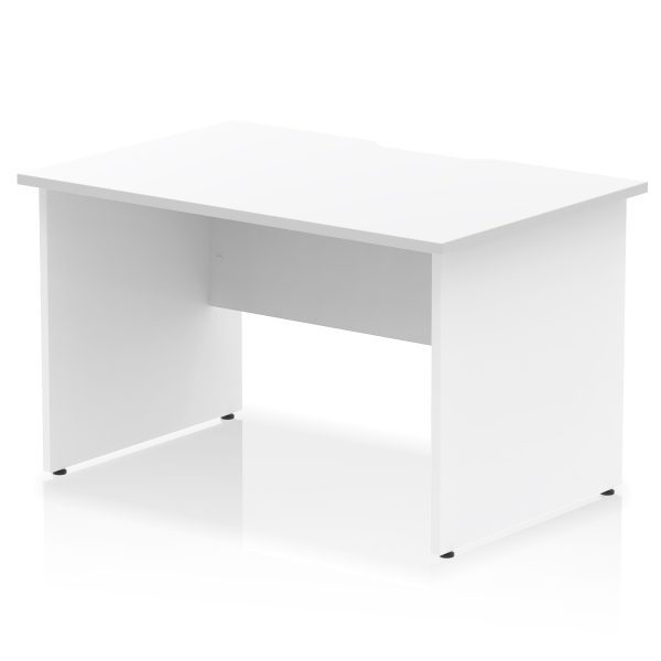Pulse Scalloped Edge 1200mm Straight Desk Panel End Leg - Image 7