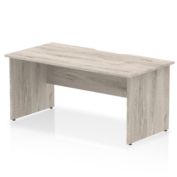Pulse Scalloped Edge 1600mm Straight Desk Panel End Leg - Image 3