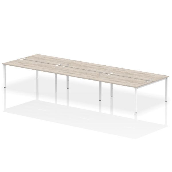 Pulse B2B Bench Desk - 6 Person - Image 28