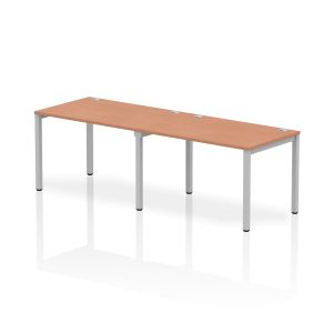 Pulse Single Row Bench Desk - 2 Person
