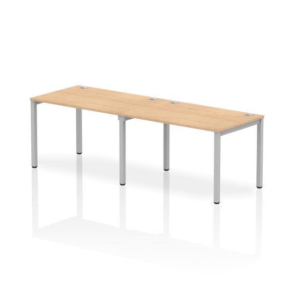 Pulse Single Row Bench Desk - 2 Person - Image 5
