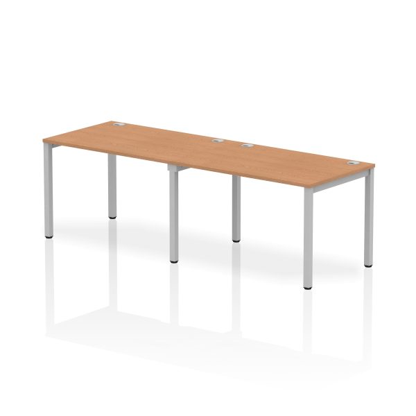 Pulse Single Row Bench Desk - 2 Person - Image 7