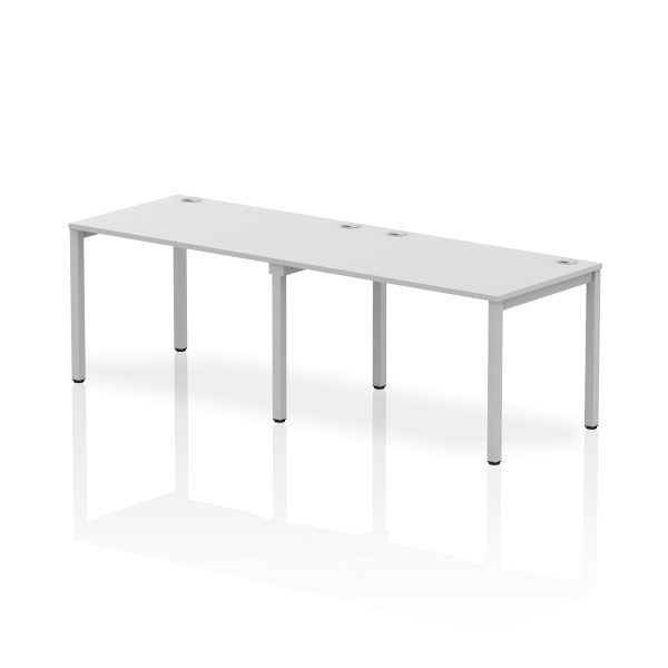 Pulse Single Row Bench Desk - 2 Person - Image 11