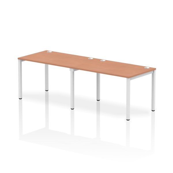 Pulse Single Row Bench Desk - 2 Person - Image 2