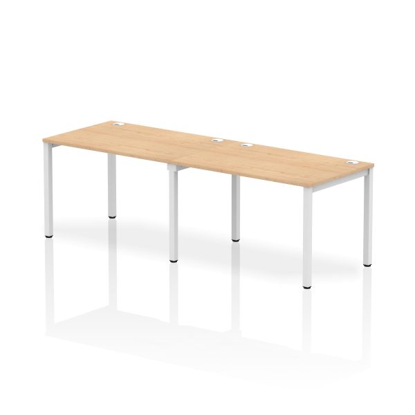 Pulse Single Row Bench Desk - 2 Person - Image 6