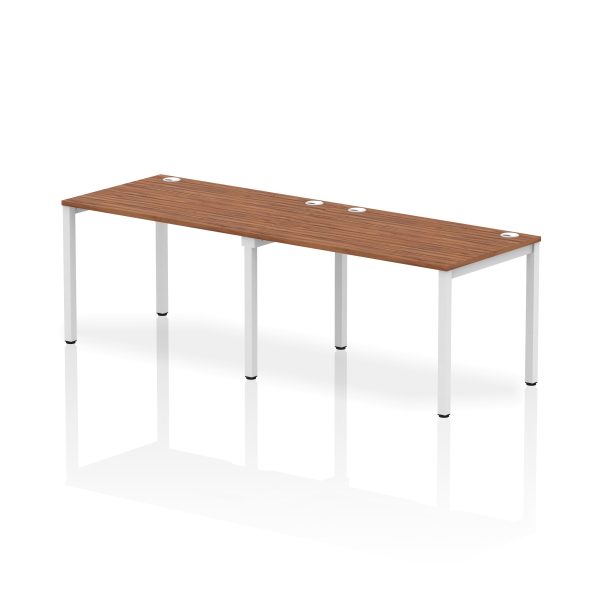 Pulse Single Row Bench Desk - 2 Person - Image 10