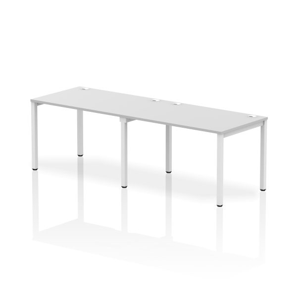 Pulse Single Row Bench Desk - 2 Person - Image 12
