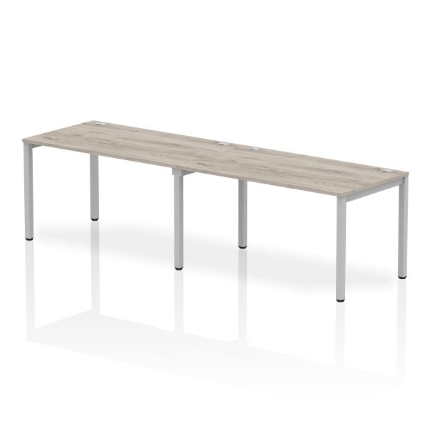 Pulse Single Row Bench Desk - 2 Person - Image 15