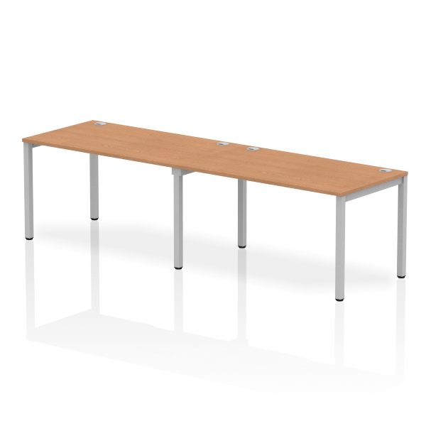 Pulse Single Row Bench Desk - 2 Person - Image 19