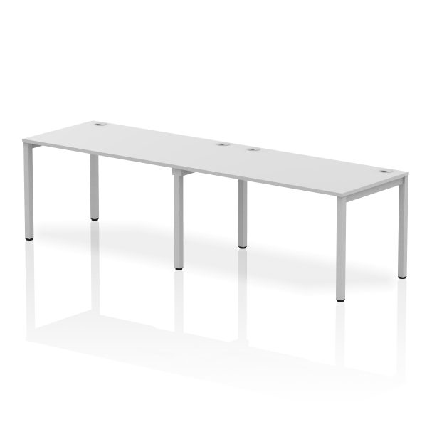 Pulse Single Row Bench Desk - 2 Person - Image 23