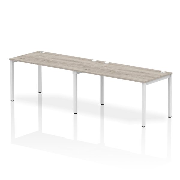 Pulse Single Row Bench Desk - 2 Person - Image 16