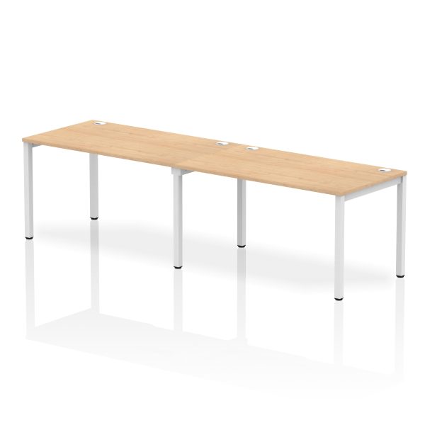 Pulse Single Row Bench Desk - 2 Person - Image 18