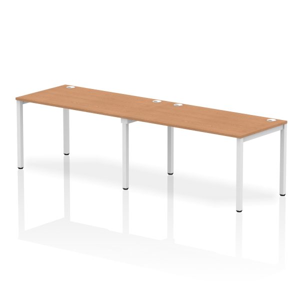 Pulse Single Row Bench Desk - 2 Person - Image 20