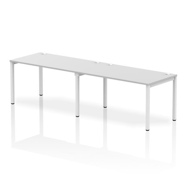 Pulse Single Row Bench Desk - 2 Person - Image 24