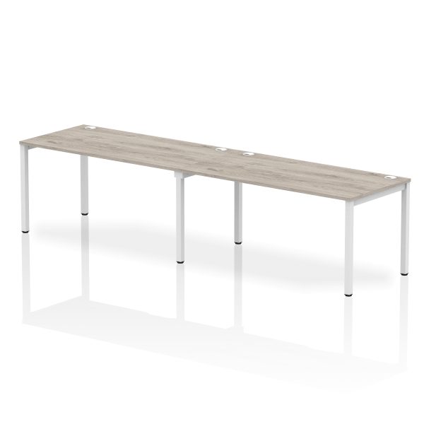 Pulse Single Row Bench Desk - 2 Person - Image 28