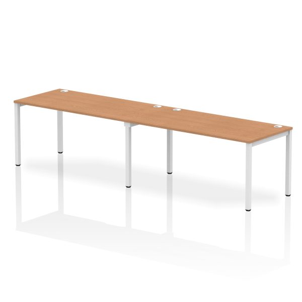 Pulse Single Row Bench Desk - 2 Person - Image 32